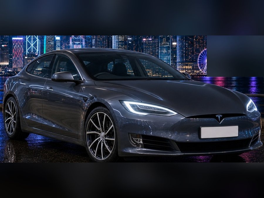 Tesla Model S 灰色 - ZC Car Rental 現車租賃